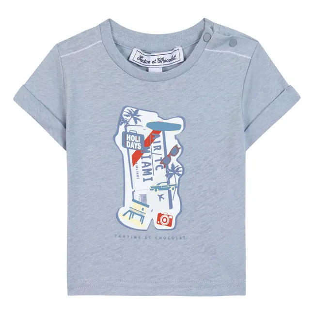 Miami T-shirt | Light Blue