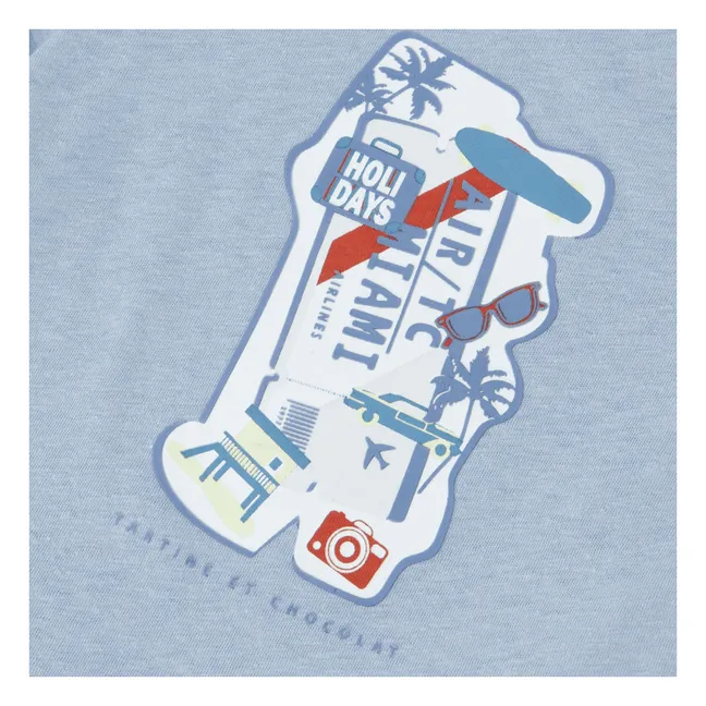 Miami T-shirt | Light Blue