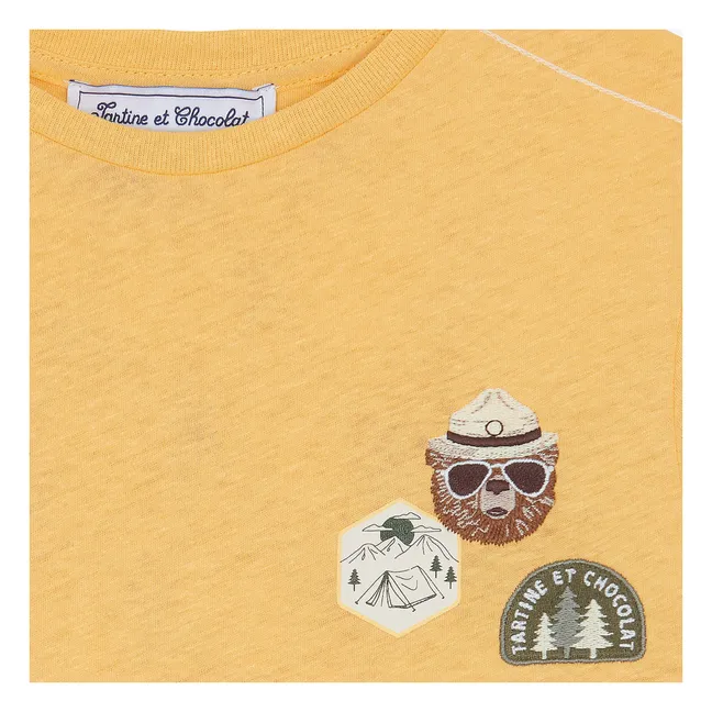 T-shirt Forêt | Jaune