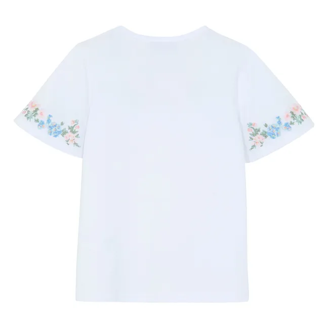 Camiseta bordada | Blanco