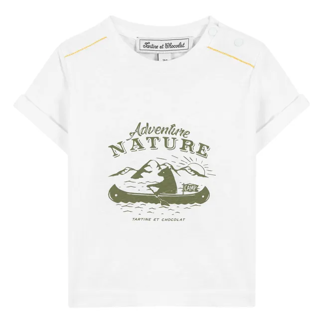 Camiseta Nature | Blanco