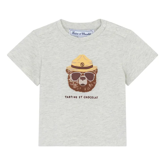 Camiseta Oso | Gris