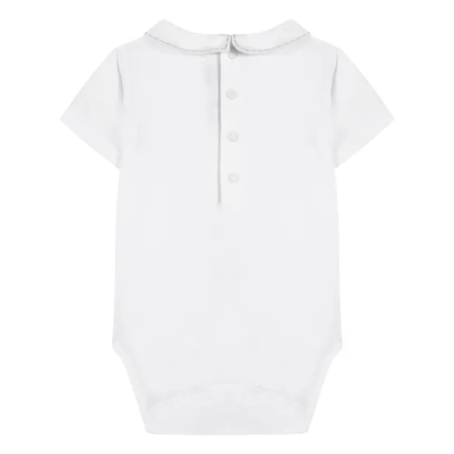 Body ricamato | Bianco