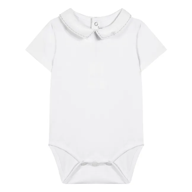 Body ricamato | Bianco