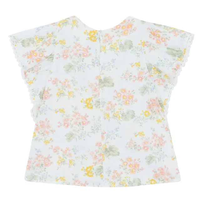 Blouse Volant | Ecru