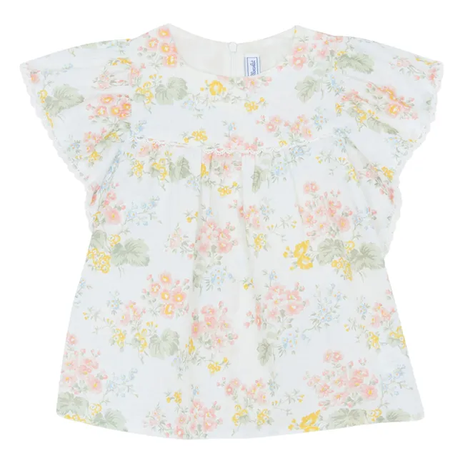 Blouse Volant | Ecru