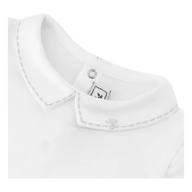 Body ricamato | Bianco