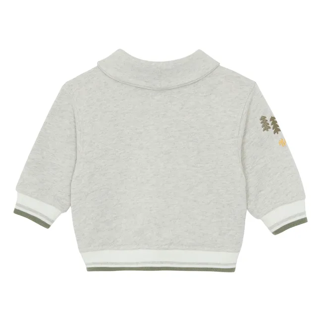 Chaleco oso | Gris Jaspeado