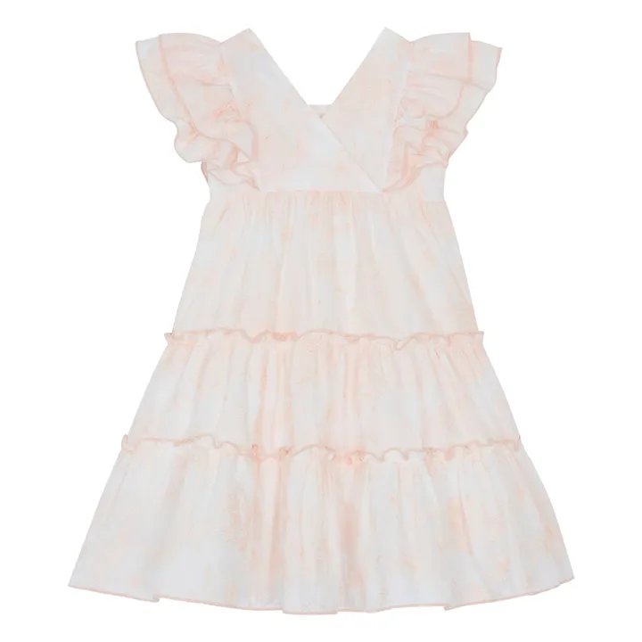 Robe Volants | Rose- Image produit n°3
