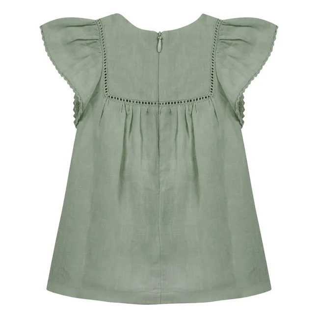 Kurzes Kleid | Wassergrün