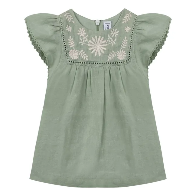Kurzes Kleid | Wassergrün
