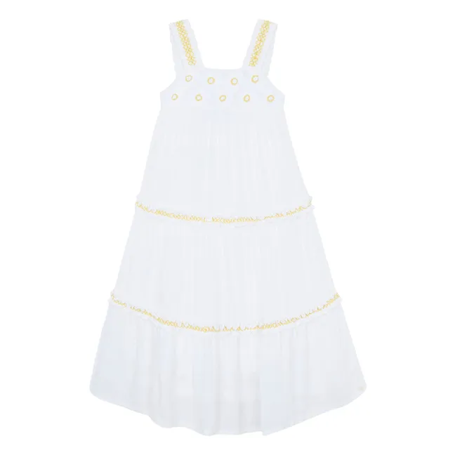 Abito in camomilla | Bianco