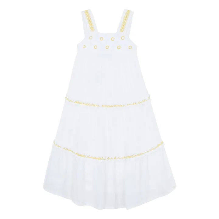 Robe Camomille | Blanc- Image produit n°0