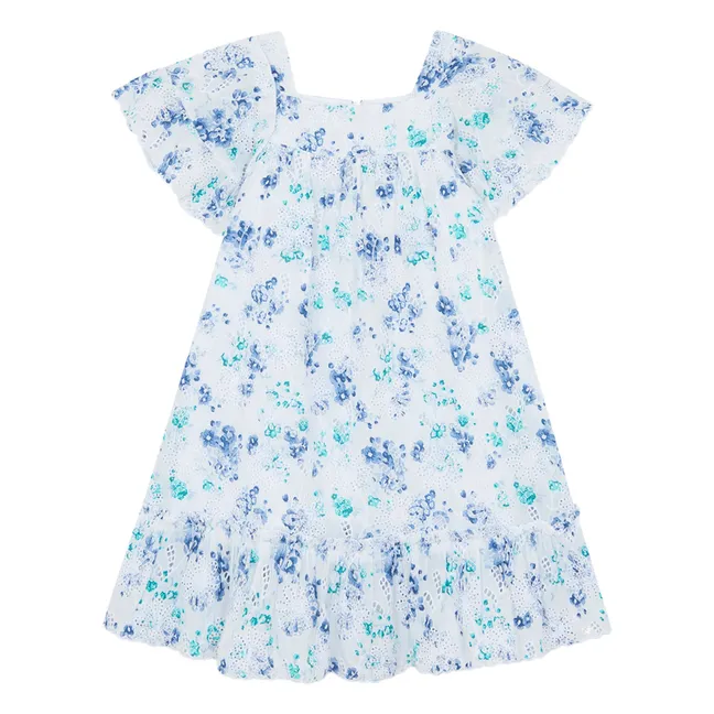 Abito Liberty traforato | Bianco
