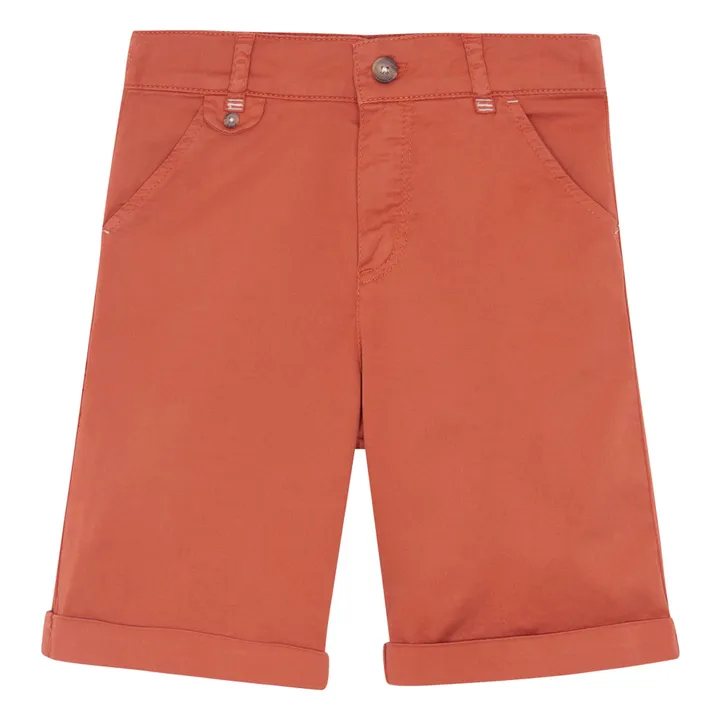 Short Sergé | Orange- Image produit n°0