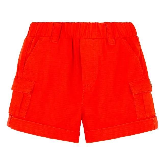 Pantalones cortos cargo | Naranja