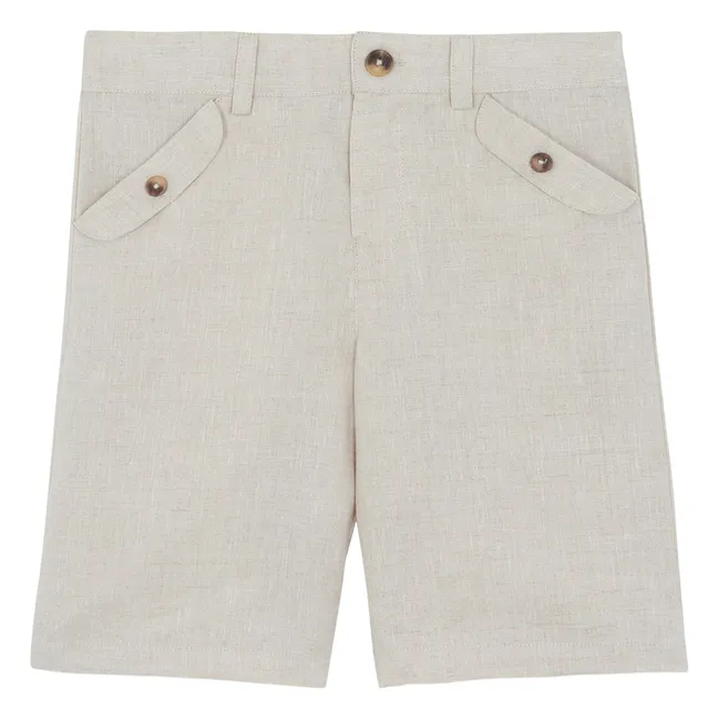 Linen shorts | Sand