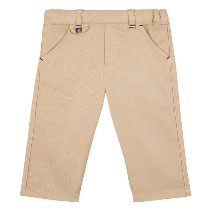 Pantalon Sergé | Beige- Image produit n°0