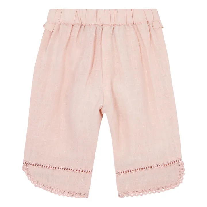 Pantalon Volants Lin | Pivoine- Image produit n°1