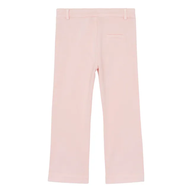 Jean Flare Brodé | Pivoine