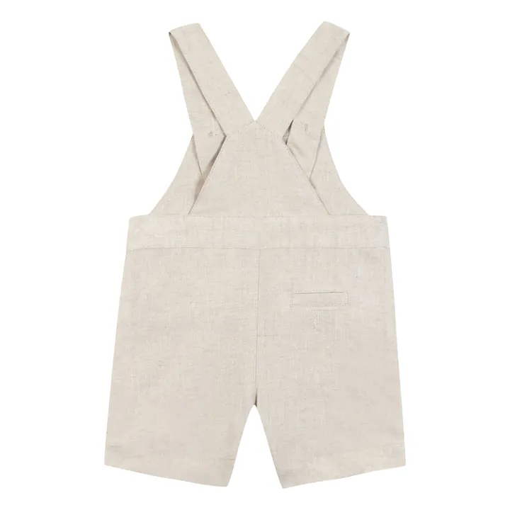 Salopette Lin | Sable- Image produit n°1