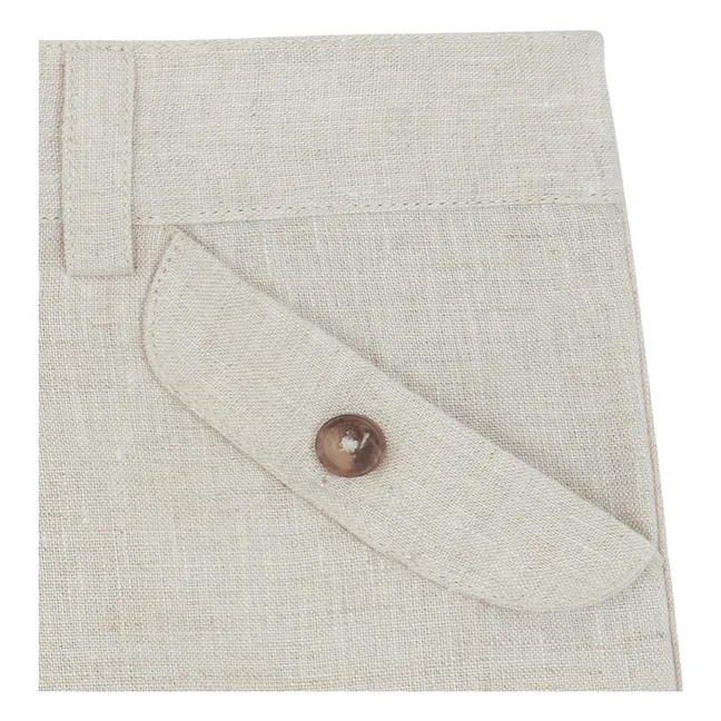 Linen shorts | Sand
