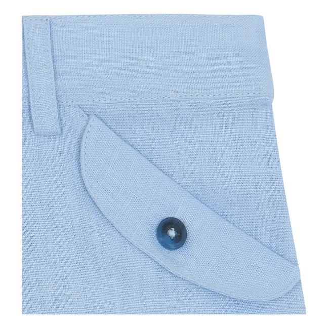 Short Lin | Bleu gris