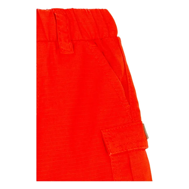 Pantalones cortos cargo | Naranja