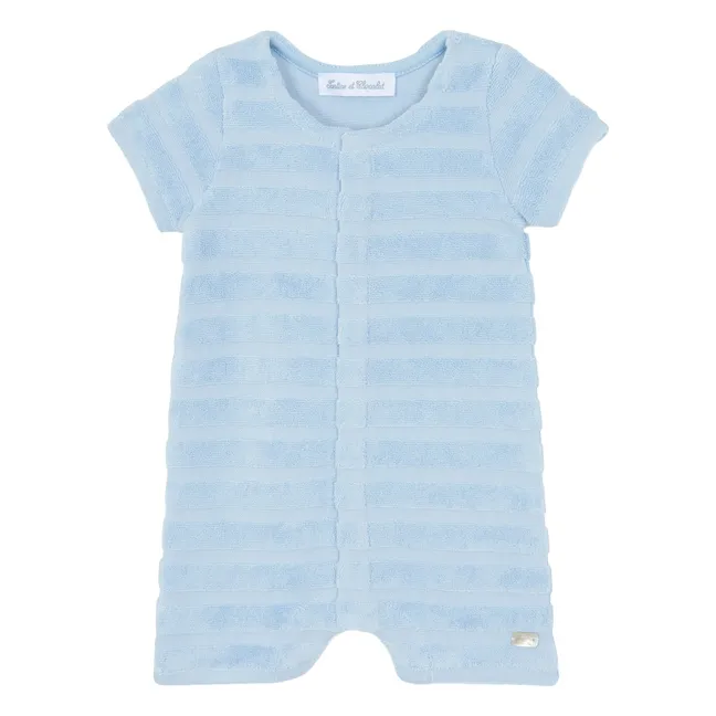 Terry Playsuit | Light Blue