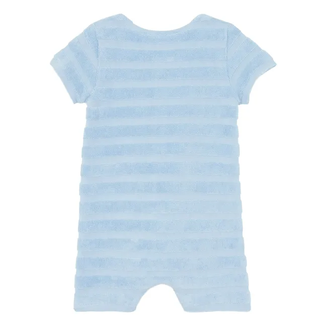 Terry Playsuit | Light Blue
