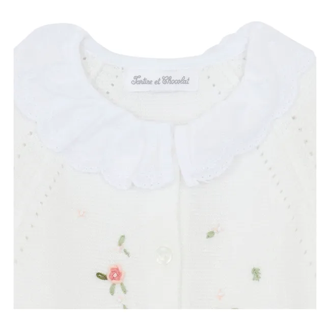 Tuta in maglia | Bianco