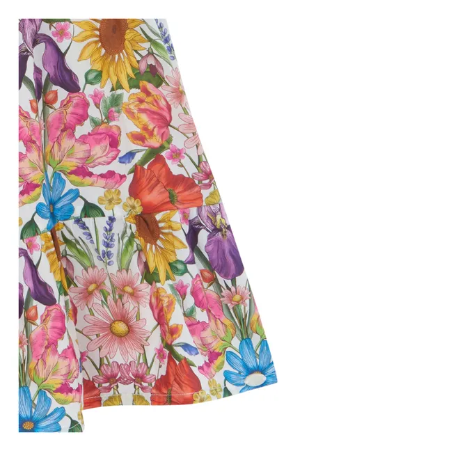 Liberty floral dress | Coral