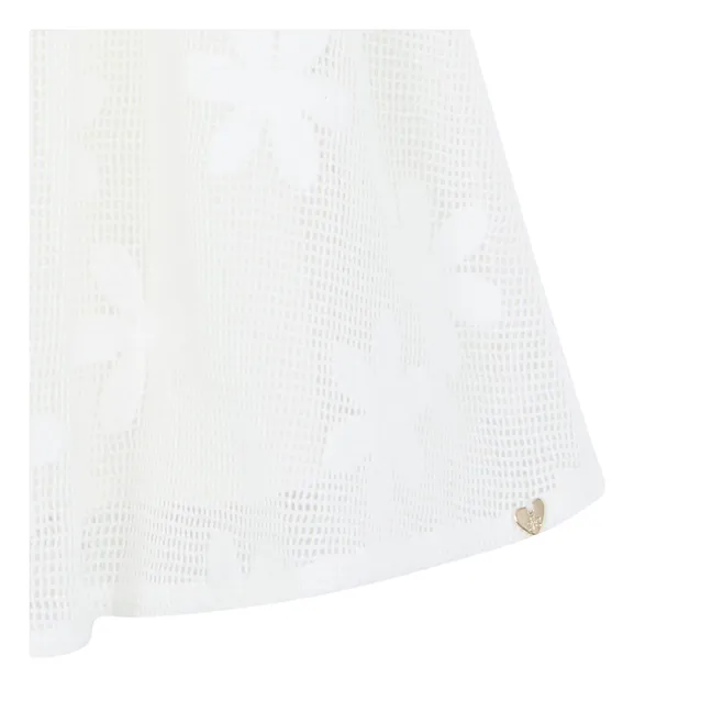 Abito Camomille Pointelle | Ecru