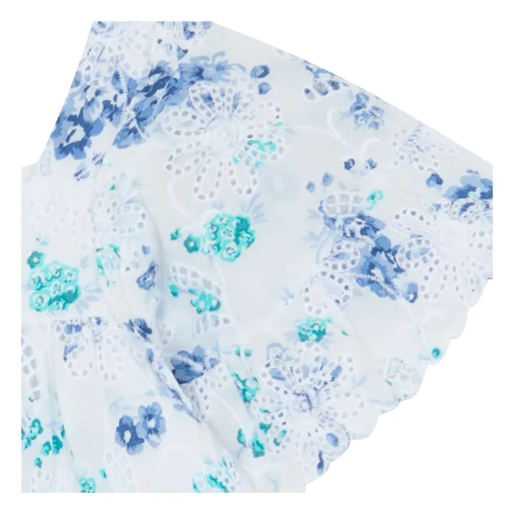 Robe Ajourée Liberty | Blanc- Image produit n°4
