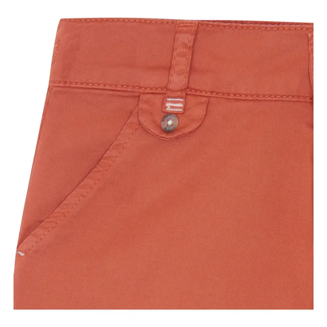 Short Sergé | Orange
