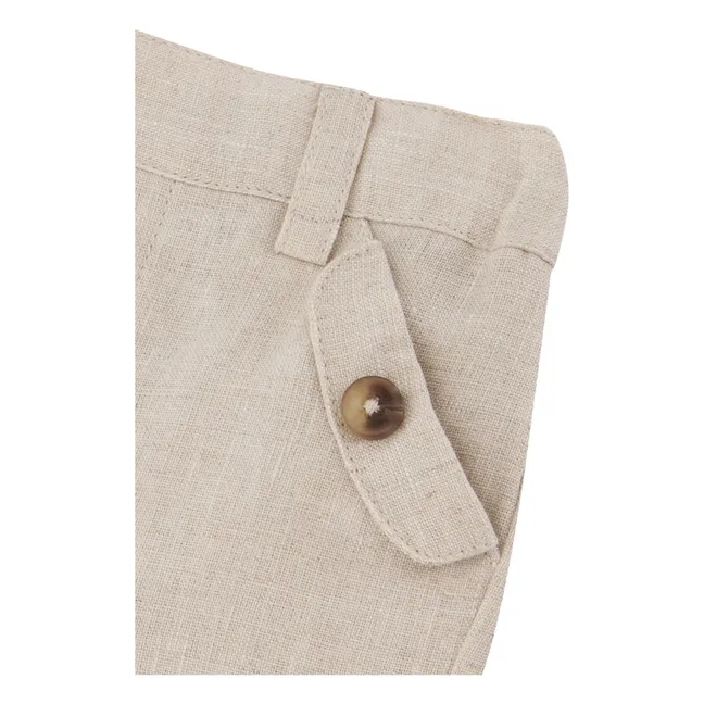 Linen shorts | Sand