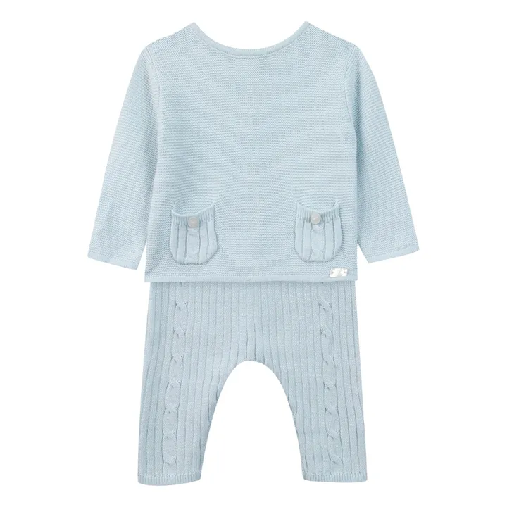 Sweater and Legging set | Light Blue- Product image n°0