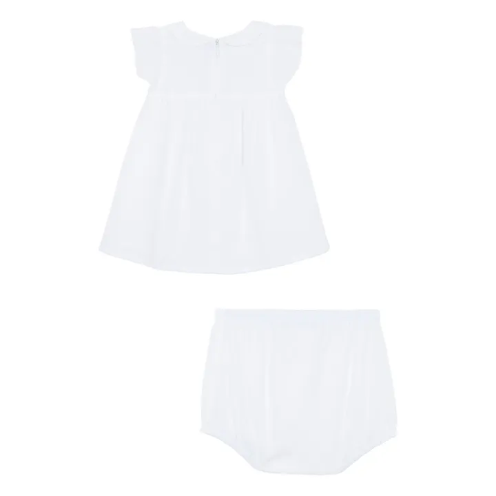 Dress and Bloomer set | White- Product image n°4