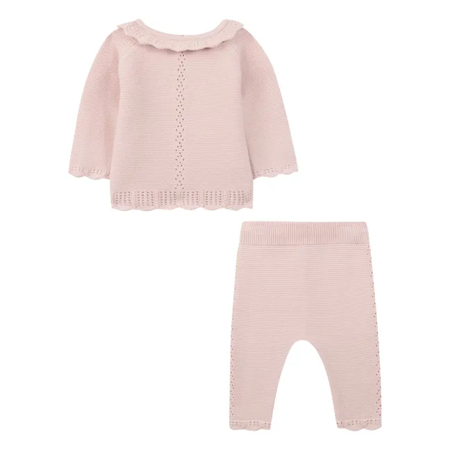 Set maglia e legging | Rosa Pallido