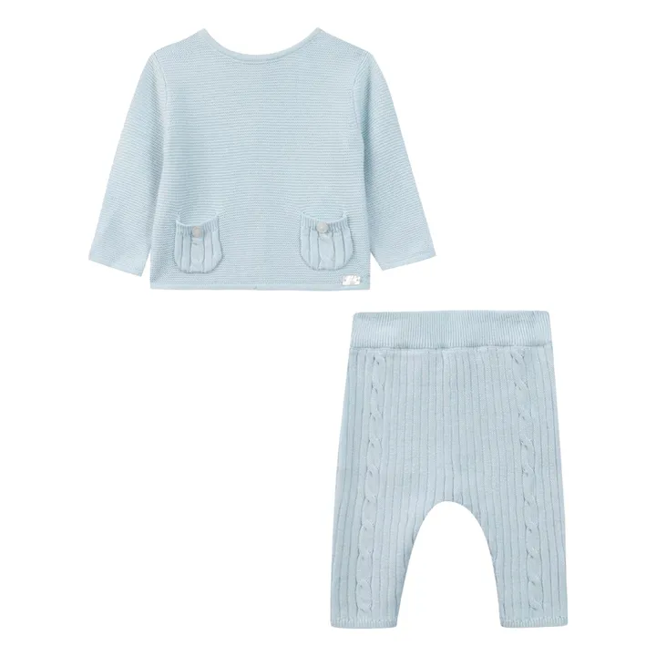 Sweater and Legging set | Light Blue- Product image n°1