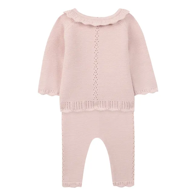 Set maglia e legging | Rosa Pallido