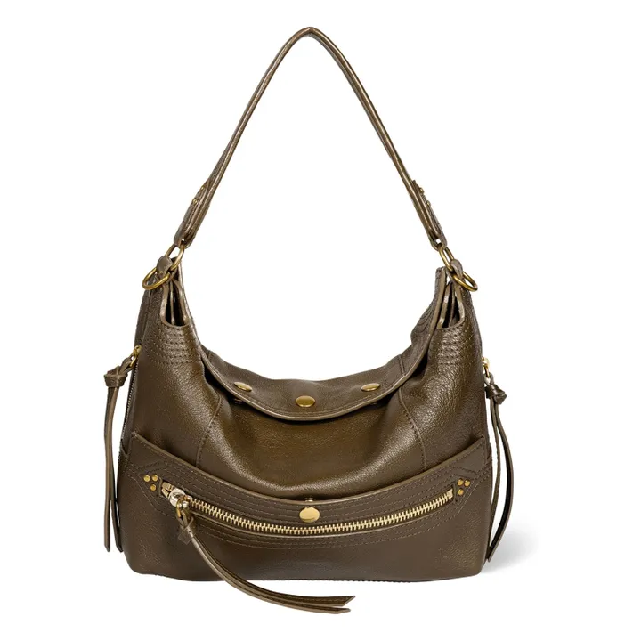 Borsa Lucky Hobo Buffalo | Verde militare- Immagine del prodotto n°0