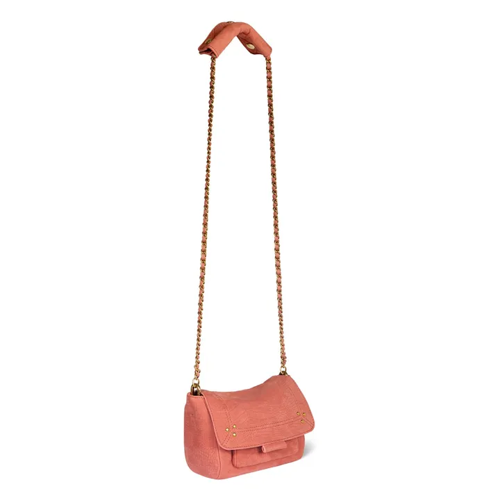 Bolso Lulu S Taurillon estampado cocodrilo | Terracotta- Imagen del producto n°6