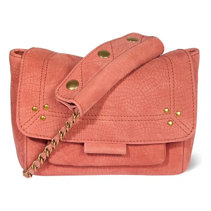 Bolso Lulu S Taurillon estampado cocodrilo | Terracotta- Imagen del producto n°4