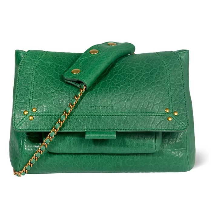 Borsa Lulu M Agnello | Verde- Immagine del prodotto n°4