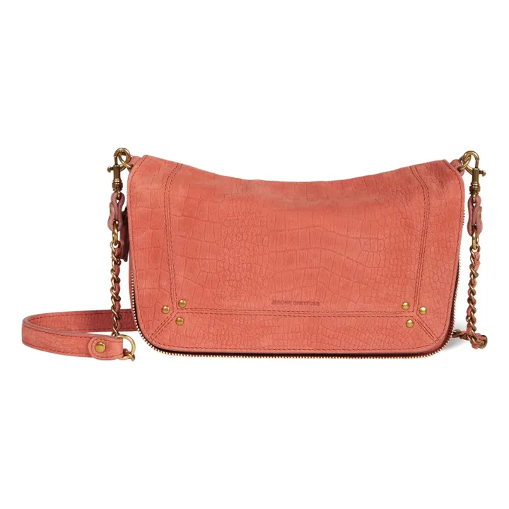 Bolso Bobi S Taurillon estampado cocodrilo | Terracotta- Imagen del producto n°0