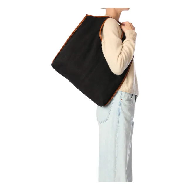 Tragetasche Paco Lin | Schwarz