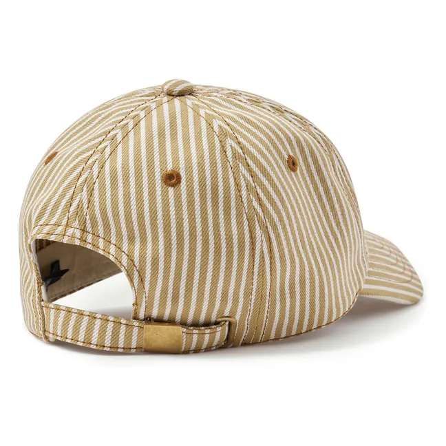 Serena Kappe Streifen | Beige