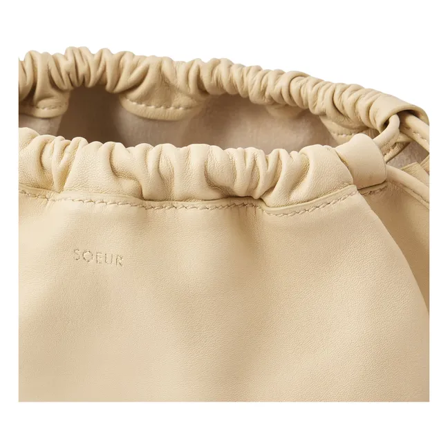 Borsa Suzette in pelle | Crema