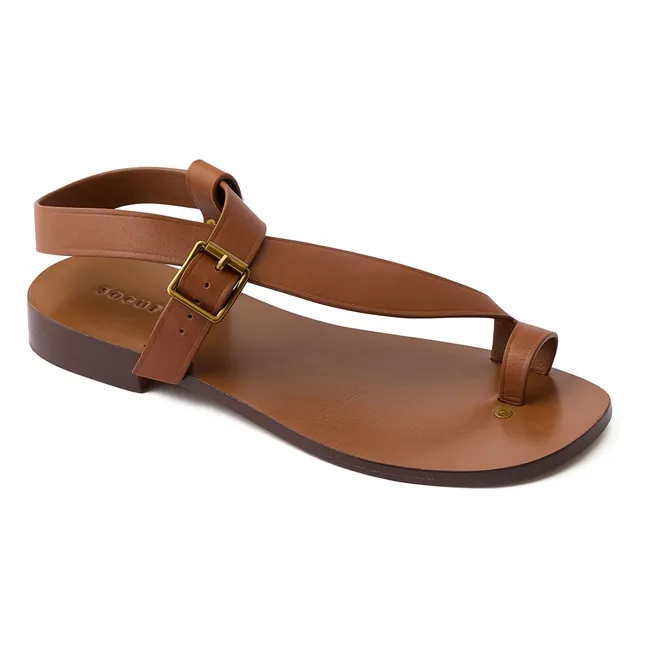 Sandalen Delhi Leder | Natur